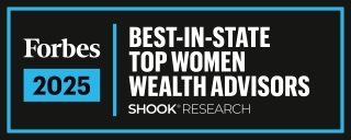 Forbes Top Women Wealth Advisors 2025 Shook Registered Research Copyright 2025 Forbes LLC Used with permission